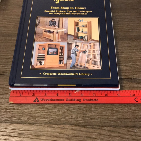 Woodworking books projects bedroom table chairs furniture crafting wood 3 books - Picture 16 of 16